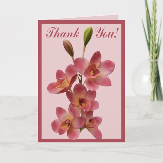All Ocassion Flower Thank You Note サンキューカード (正面)