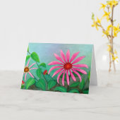 All Occasion Cone Flower Card カード (黄色い花)