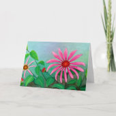 All Occasion Cone Flower Card カード (正面)