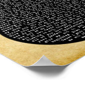 All Of Me Black Guitar Song Lyric Wall Artプリント ポスター (角)