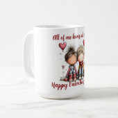  All of Me Loves All of You コーヒーマグカップ (正面左)