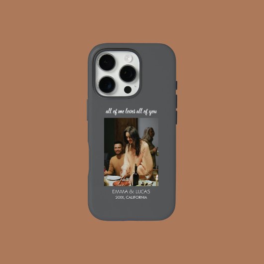 All of Me Loves All of You Custom Photo Collage Case-Mate iPhoneケース