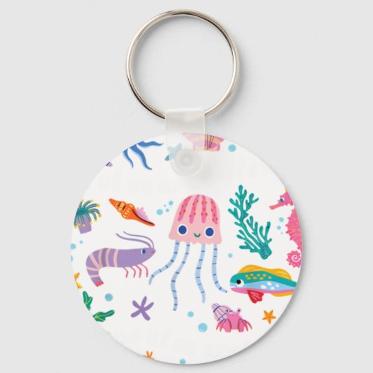 All Of Us Are Different None Of Us Are Less Autism キーホルダー (正面)