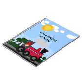 All Ord Train Notebook（全乗り込みの電車手帳） ノートブック (左側)