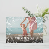 All Our Love Botanical Overlay写真バレンタイン シーズンカード (スタンド正面)