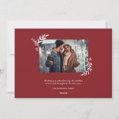 All Our Love Botanical Overlay写真 シーズンカード (裏面)