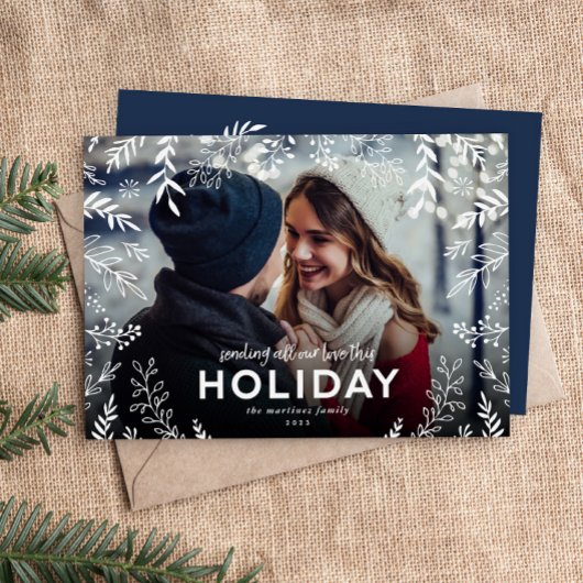 All Our Love Botanical Overlay写真 シーズンカード