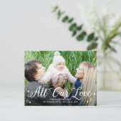 All Our Love Valentine's Dayはがき ポストカード (スタンド正面)