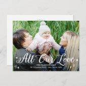 All Our Love Valentine's Dayはがき ポストカード (正面/裏面)