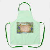All-Over Kitchen Apron with Scripture エプロン (正面)