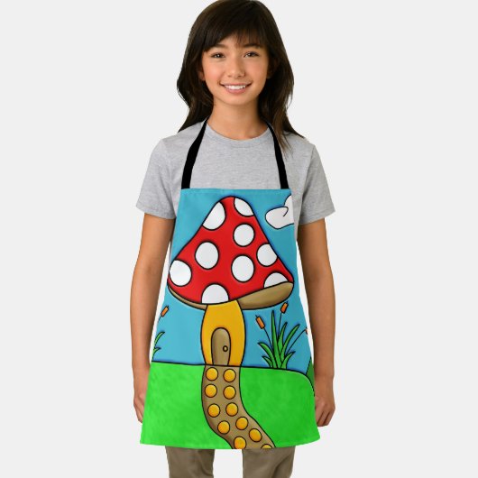 All-Over Print Apron エプロン (インサイチュ)