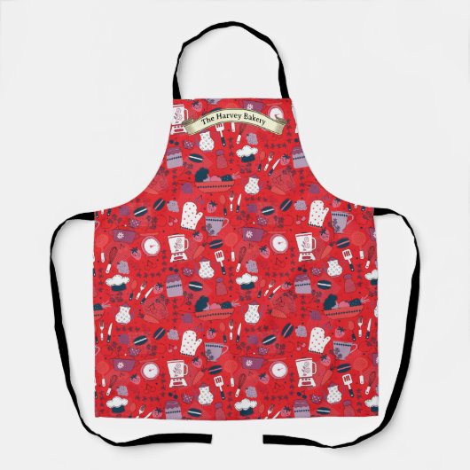 All-Over Print Apron エプロン (正面)