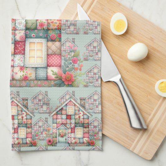 All-Over Print Apron キッチンタオル (四つ折り)