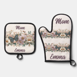 All-Over Print Apron 鍋つかみ&鍋敷きセット