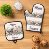 All-Over Print Apron 鍋つかみ&鍋敷きセット (トップダウン)