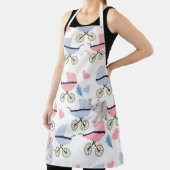 All Over Print Apron Baby Stork Stroller Elephant  エプロン (インサイチュ)