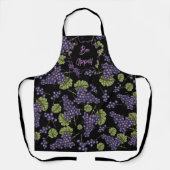 All-Over Print Apron Bon Appétit con Uvas エプロン (正面)