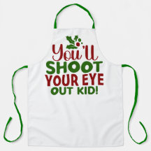 All-Over Print Apron-Classic Holiday Quote