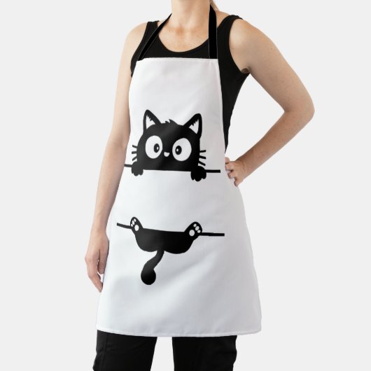  All-Over Print Apron ,cute cat design エプロン (インサイチュ)
