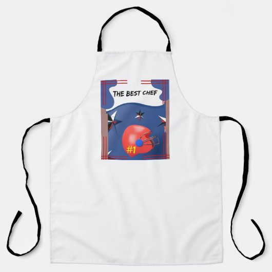 All-Over Print Apron for Dad エプロン (正面)