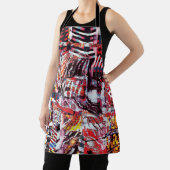 All‑Over Print Apron – Fragmented Pulse エプロン (インサイチュ)