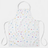 All Over Print Apron Happy Birthday Confetti エプロン (正面)