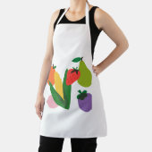 All-Over Print Apron, Medium fruits et légumes  エプロン (インサイチュ)