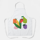 All-Over Print Apron, Medium fruits et légumes  エプロン (正面)