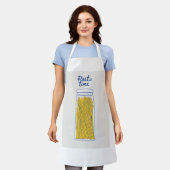 All-Over Print Apron, pasta time  エプロン (着用した状態)