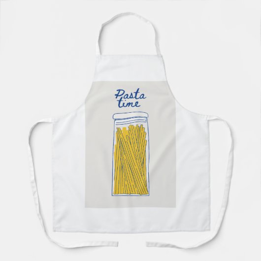 All-Over Print Apron, pasta time  エプロン (正面)