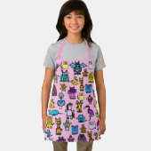 All-Over Print Apron - Pink エプロン (インサイチュ)