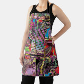 All‑Over Print Apron – Urban Fractals エプロン (インサイチュ)