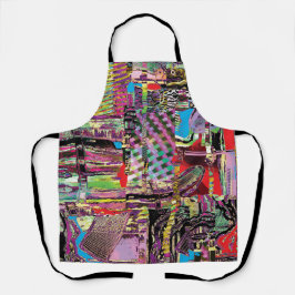 All‑Over Print Apron – Urban Fractals エプロン