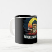 All-Over Print Apron Where is the quay, where is t ツートーンマグカップ (正面左)