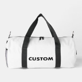 All Over Print Custom Duffel Bag Gym Bag 30L ダッフルバッグ (裏面)