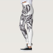 All-Over-Print Leggings レギンス (左)