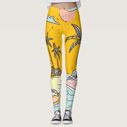 All-Over Print Leggings レギンス (正面)