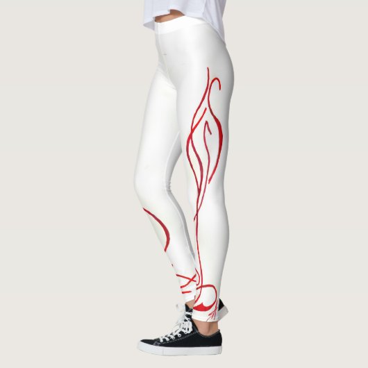 All-Over-Print Leggings レギンス (左)