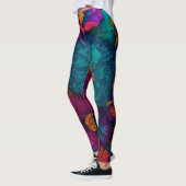 All-Over Print Leggings レギンス (左)