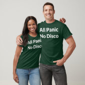 All Panic No Disco – ほぼ引用文 Tシャツ (ユニセックス)