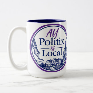 All Politix is Local ロゴ マグカップ