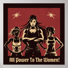 All Power To The Women ポスター