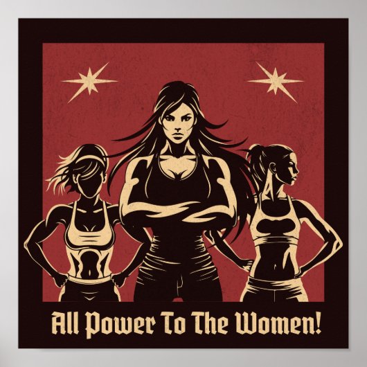 All Power To The Women ポスター (正面)