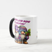 All Roads Lead Gnome For Christmas モーフィングマグカップ (正面左)