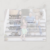 All Roads Lead Home新しい住所クリスマス2写真 シーズンポストカード (裏面)