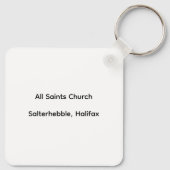All Saints Church, Salterhebble キーホルダー (裏面)