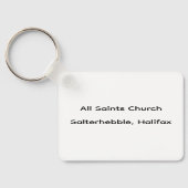 All Saints Church, Salterhebble キーホルダー (裏面)