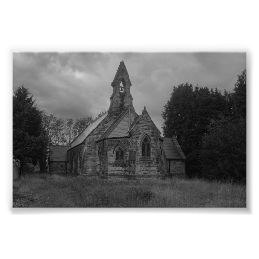 All Saints Church, Whitley フォトプリント (正面)