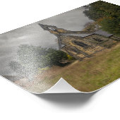 All Saints Church, Whitley フォトプリント (角)