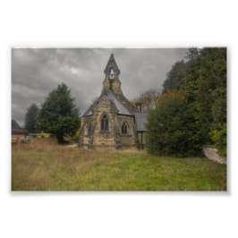 All Saints Church, Whitley フォトプリント